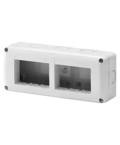 Cutie aparenta Gewiss, 6 module, protectie IP40 / GW27005 Engros